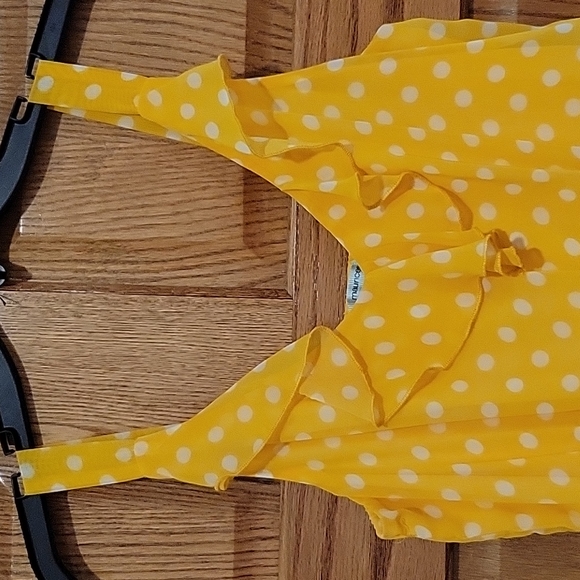 Yello Polka-dot Dress - Picture 4 of 6